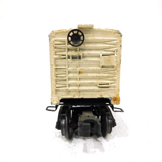 Vintage Lionel O Gauge Train Cars Prewar Steam Engine Tender & 3472 Milk Car image number 4