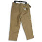 NWT Mens Khaki Flat Front Straight Leg Chino Pants Size W36 L29 image number 2