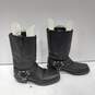 Dingo Field and Stream Waterproof Black Leather Boots Size 10EW image number 2