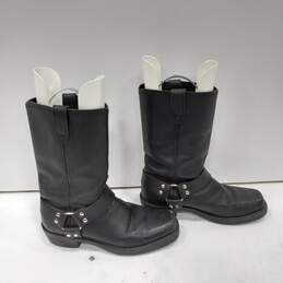Dingo Field and Stream Waterproof Black Leather Boots Size 10EW alternative image