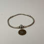 Designer Pandora S925 ALE Sterling Silver Snake Chain Charm Bracelet w/ Bag image number 2