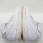 AUTHENTICATED COA Nike Air Force 1 Triple White Mid Men's Sneakers Size 13 image number 2