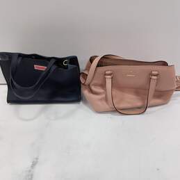 Bundle of 2 Assorted Kate Spade Leather Handbags