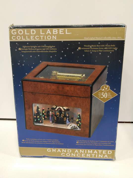 Mr. Christmas Gold Label Collection Grand Animated Concertina IOB image number 3
