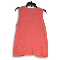 Talbots Womens Pink V-Neck Sleeveless Pullover Blouse Top Size Medium alternative image