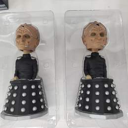 BBC Doctor Who BifBang Pow! 4th Doctor Davros Bobble Head Lot of 2 IOB alternative image