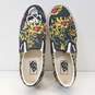 VANS Beauty Skull Floral Slip On Sneakers Shoes Women's Size 10 image number 6