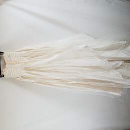Vera Wang Womens Off White Wedding Dress S2 alternative image