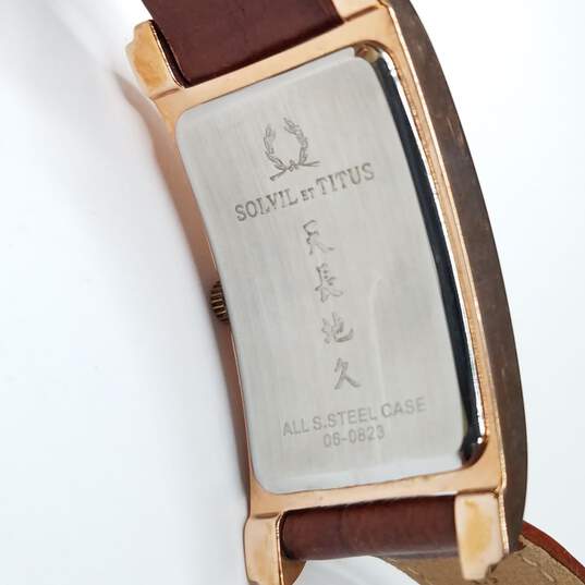 Women's Solvil et Titus Stainless Steel Watch image number 5
