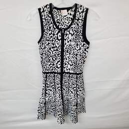 Wm Parker Sleeveless Cheetah Print Dress Sz S