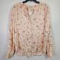 Joie Women Tan Long Sleeve Blouse L NWT image number 1