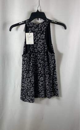 NWT Joie Womens Black Brighton Leopard Print Sleeveless Tank Top Size XS alternative image