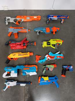 13pc Bundle of Assorted Nerf Air-Soft Guns