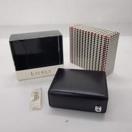 Vintage Ralph Lauren Small Black Jewelry Keepsake Box