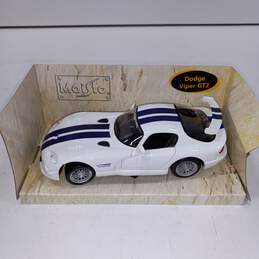 Maisto Special Edition White Viper Model In Original Box alternative image