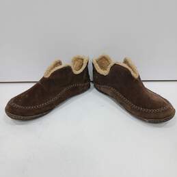 Sorel Men's Brown Suede Slippers Size 12 alternative image