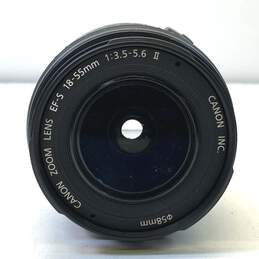 Canon EF-S 18-55mm 1:3.5-5.6 II Camera Lens w/Lens Hood alternative image