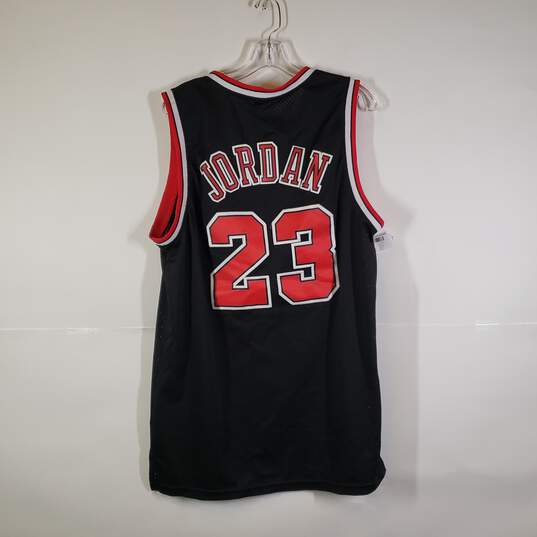 Chicago Bulls Michael JordanBlack Adult XL Mitchell & Ness Jersey