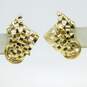 Vintage Coro Gold Tone Clip-On Earrings 10.7g image number 2