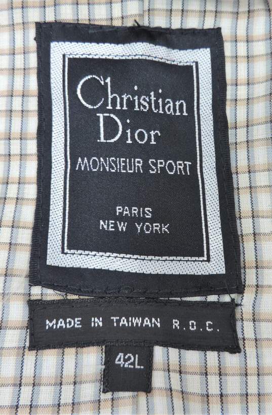 Christian Dior Monsieur Sport Men's Khaki Harrington Jacket Sz 42L W/COA image number 9