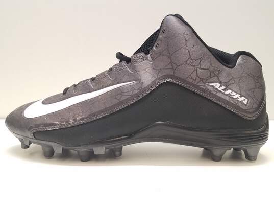 Nike Alpha Dynamic Fit Football Cleats Black Size 13 image number 2