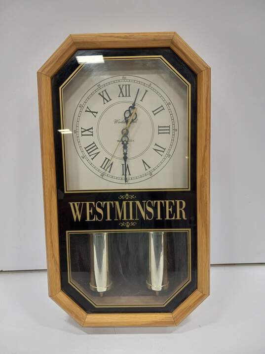 Westminster Regulator Wall Clock image number 1
