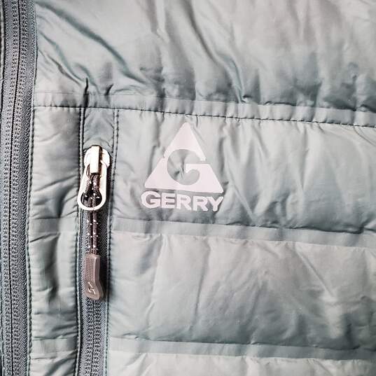 Gerry Men's Down Green Puffer Jacket Size L image number 5