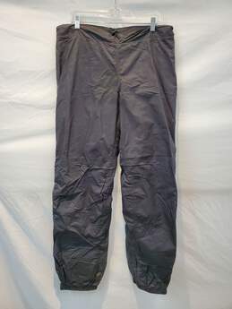 Patagonia Black Nylon Rain Pants Size L