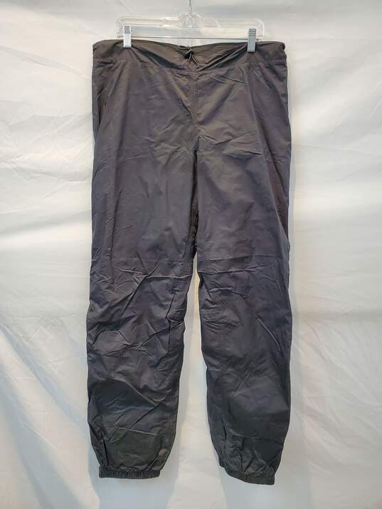 Patagonia Black Nylon Rain Pants Size L image number 1