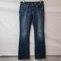 Miss Me Bootcut Blue Jeans Low Rise Studded Wing Pockets Women's 27 image number 1