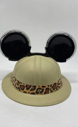 Multicolor Animal Print Round Wide Brim Light Up Mickey Mouse Kingdom Hat