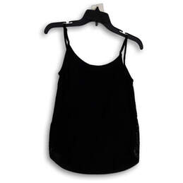 NWT Womens Black Sequins Spaghetti Strap Camisole Tank Top Size XXS alternative image