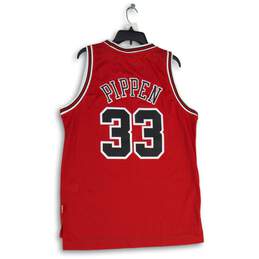 Adidas Mens Red Chicago Bulls Scottie Pippen #33 Hardwood Classics NBA Jersey L alternative image