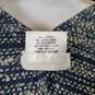 Free People Women's Blue Hooded Poncho SZ L image number 4