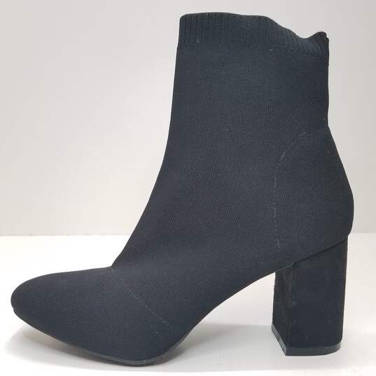 Mia Erika Stretch Sock Ankle Boots Black 10 image number 1