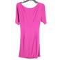 Vince Camuto Women Pink Cinched Dress Sz 12 image number 2