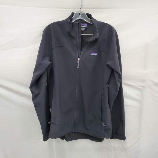 Patagonia WM's Polyester Blend Insulated Black Zipper Jacket Size M image number 1