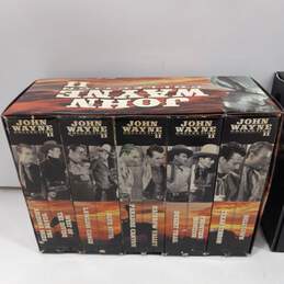 Bundle of "Band Of Brothers" And "John Wayne Collection II" VHS Tape Sets alternative image