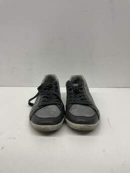 Authentic Prada Grey Nylon Low Sneaker M 12