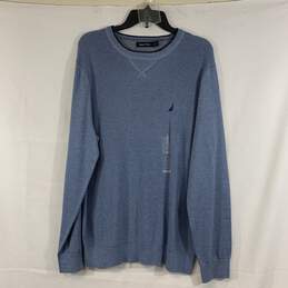 Men's Blue Nautica Sweater, Sz. L