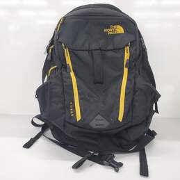 The North Face Surge Black/Yellow 31L Backpack
