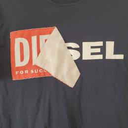 Diesel Men's Blue T-Shirt SZ M alternative image