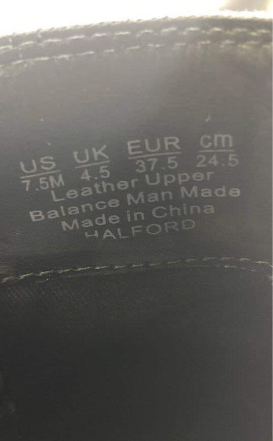 Franco Sarto Sloan Leather Ankle Boots Black 7.5 image number 7