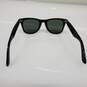 Vintage Bausch & Lomb Ray-Ban BL5024 Original Glossy Black Wayfarer Sunglasses image number 4