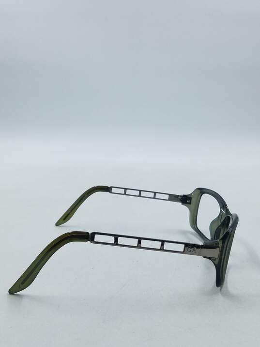 Giorgio Armani Clear Black Square Eyeglasses image number 5