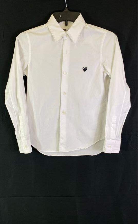 PLAY Comme Des Garcons White Long Sleeve - Size X Small image number 1