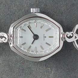 Unbranded Liquid Silver Banded Quartz Bracelet Watch