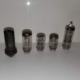 Untested Vintage Vacuum Tubes Lot of 5 P/R alternative image