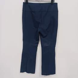 Theory Women's Sea Blue Yoke Pants size 10 NWT alternative image