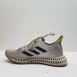 Adidas 4DFWD Halo Silver Acid Yellow Athletic Shoes Men's Size 11 alternative image